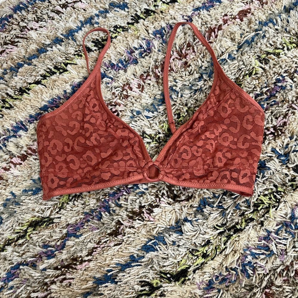 ‎Free people leopard unlined bra